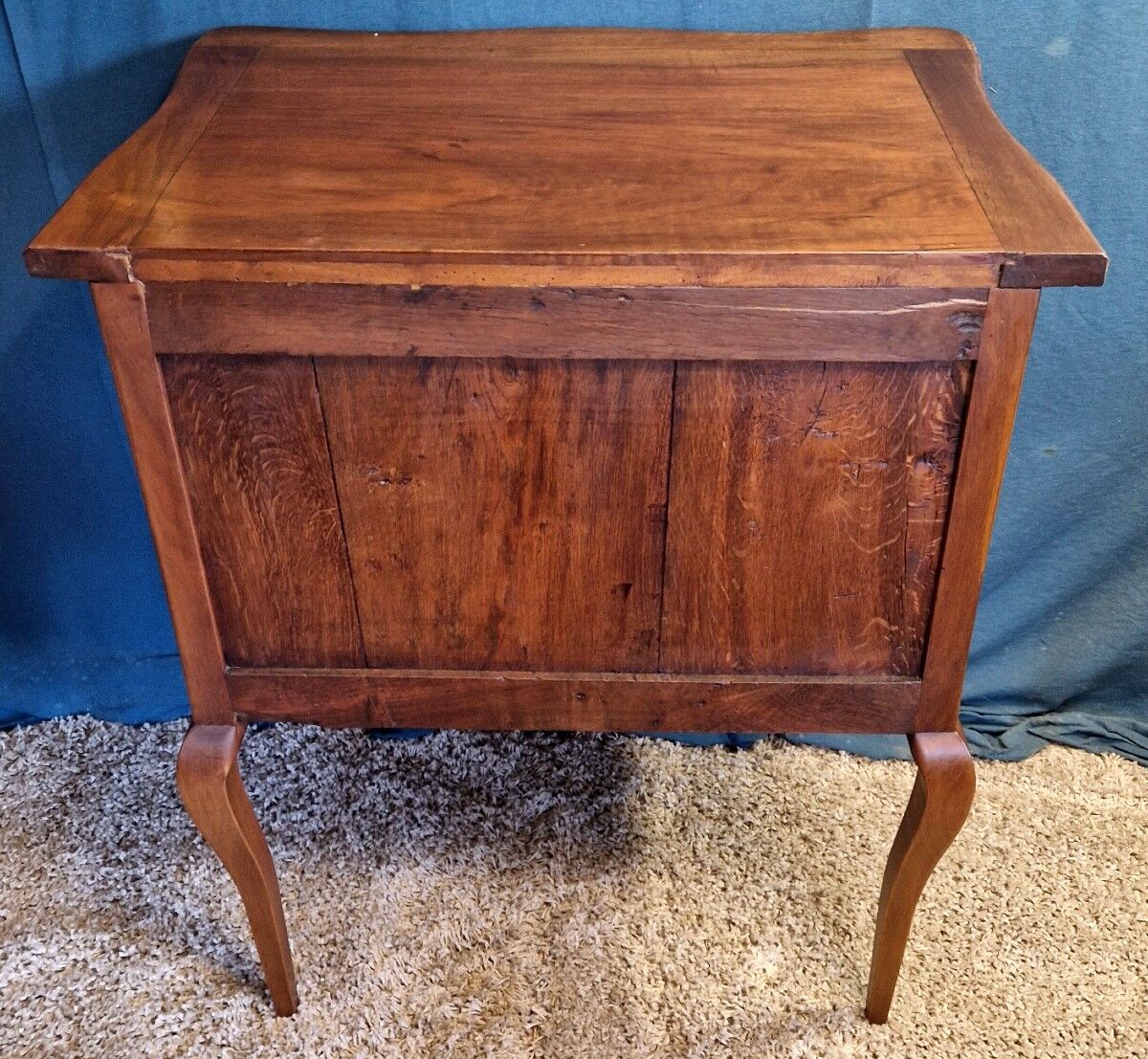 Walnut Sideboard in Louis XV Style, 20th Century