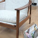 2 fauteuils scandinaves retapissés