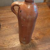 Bottle in stoneware varnished handle dp01021f202 old vintage