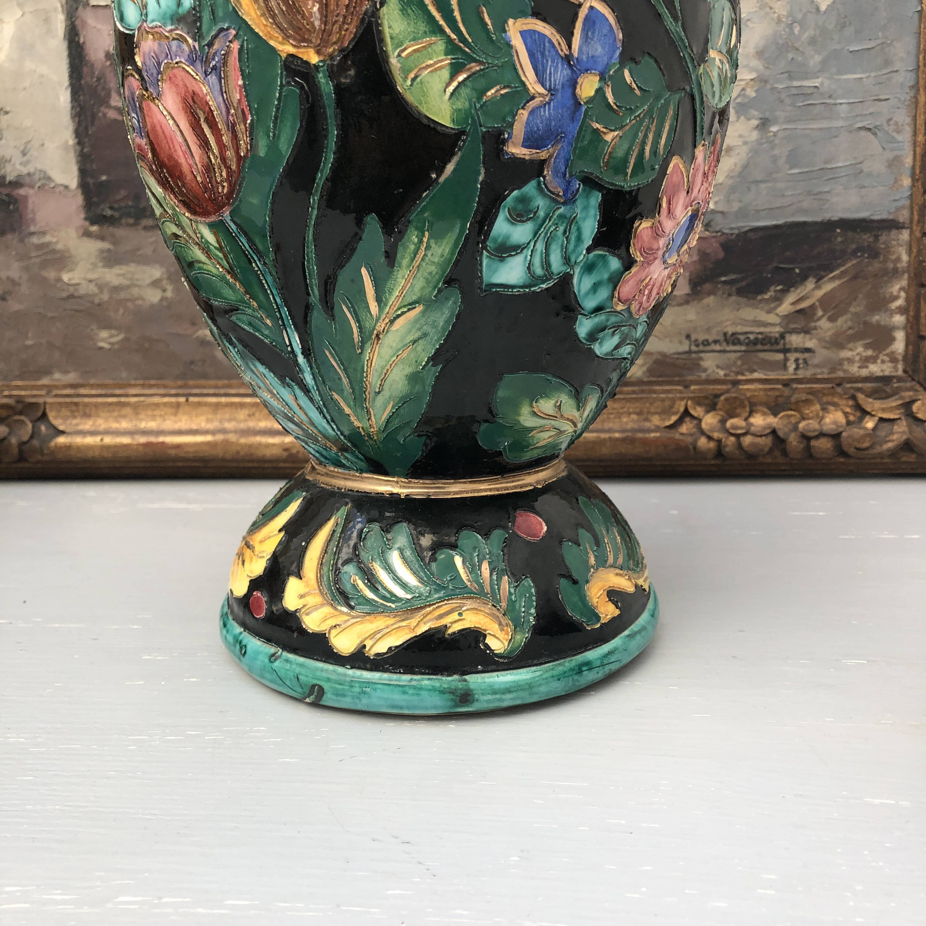 Vase Vallauris style Monaco 1950-1960