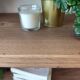 Console desserte meuble d'appoint en chêne massif