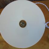 White opaline suspension complete with claw wire, socket and ceiling light