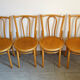 Lot de 4 chaises bistrot vintage