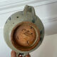 Stoneware bowl signed Gréber