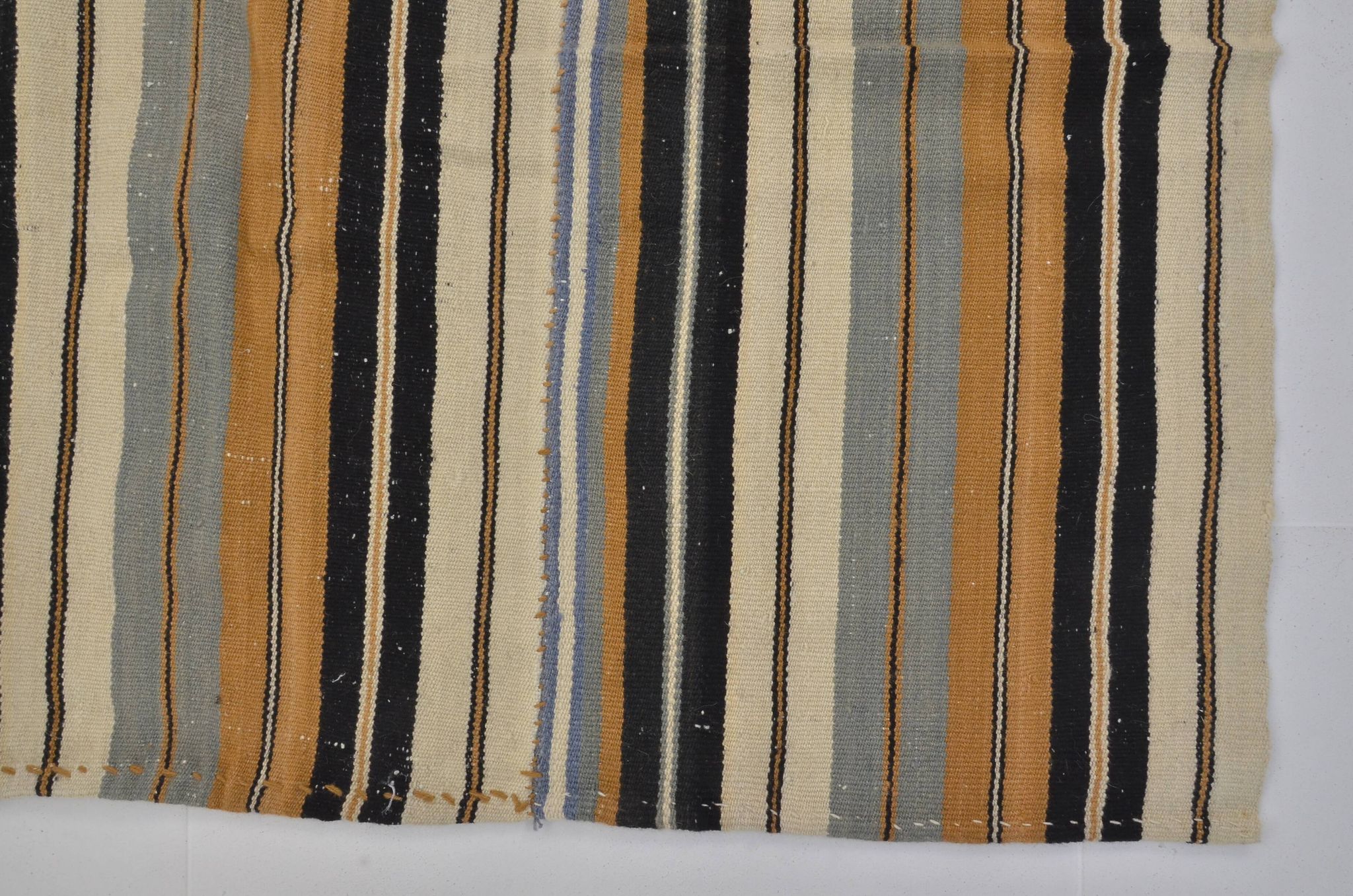 Neutral Vintage Handwoven Kilim Rug sku 1678