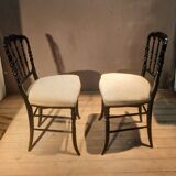 Pair of Napoleon III chairs