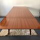 Table with 2 extensions, vintage 60s