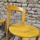 Lot of vintage bruno rey 1970" chairs
