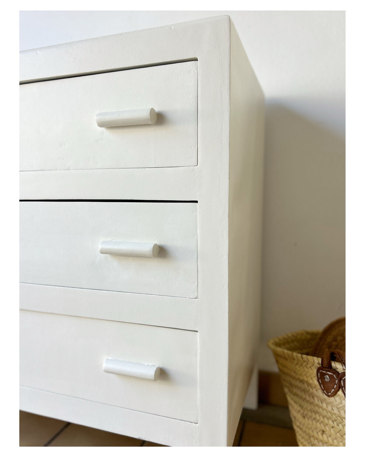 Renovated vintage chest of drawers