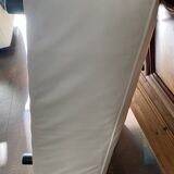 Pouf cuir blanc Nils ligne Roset