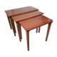Scandinavian vintage gigognes tables