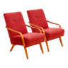 Pair of midcentury armchairs by Jaroslav Šmídek for Cesky nabytek, 1960´s