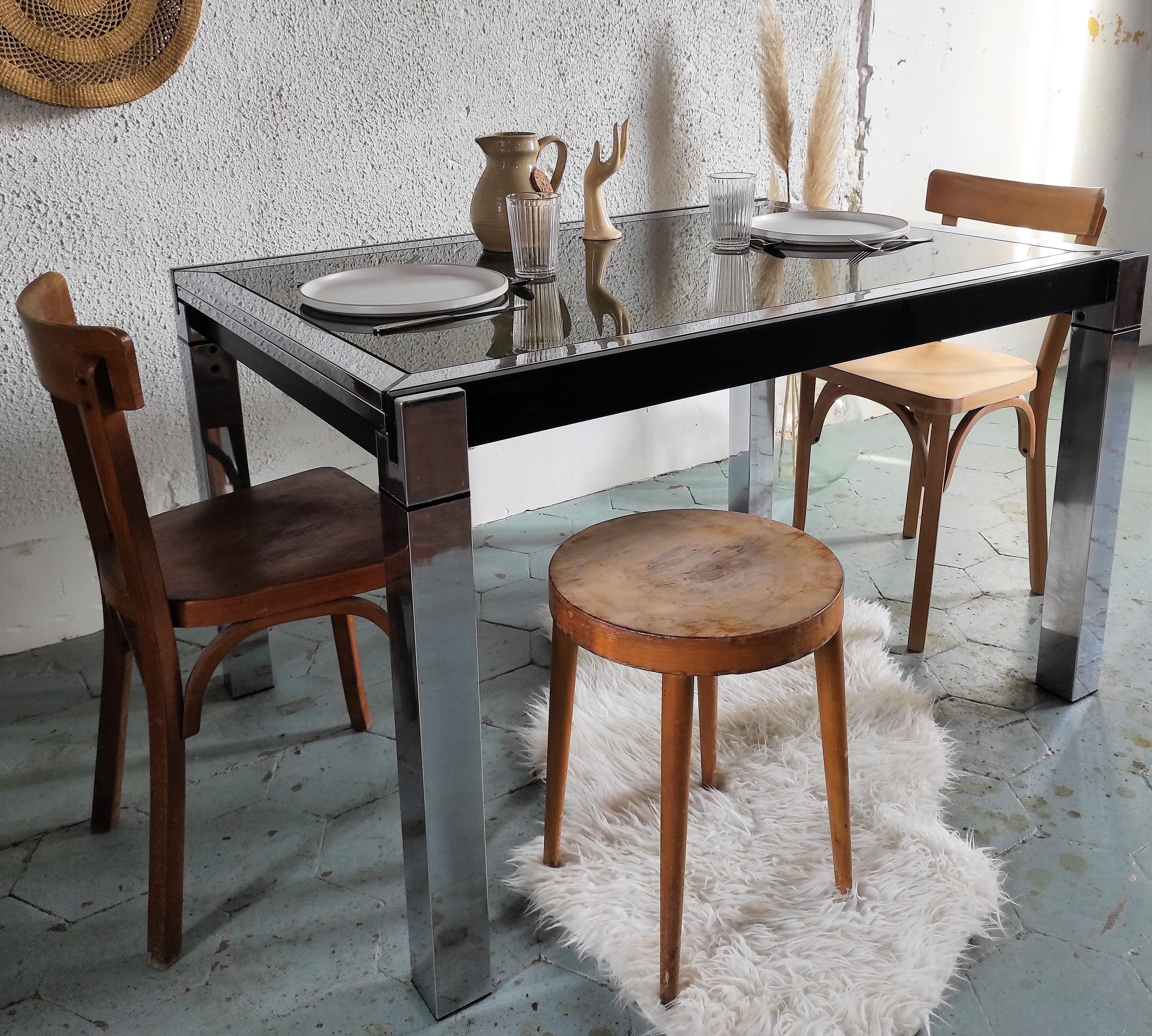 Table la metal Arredo
