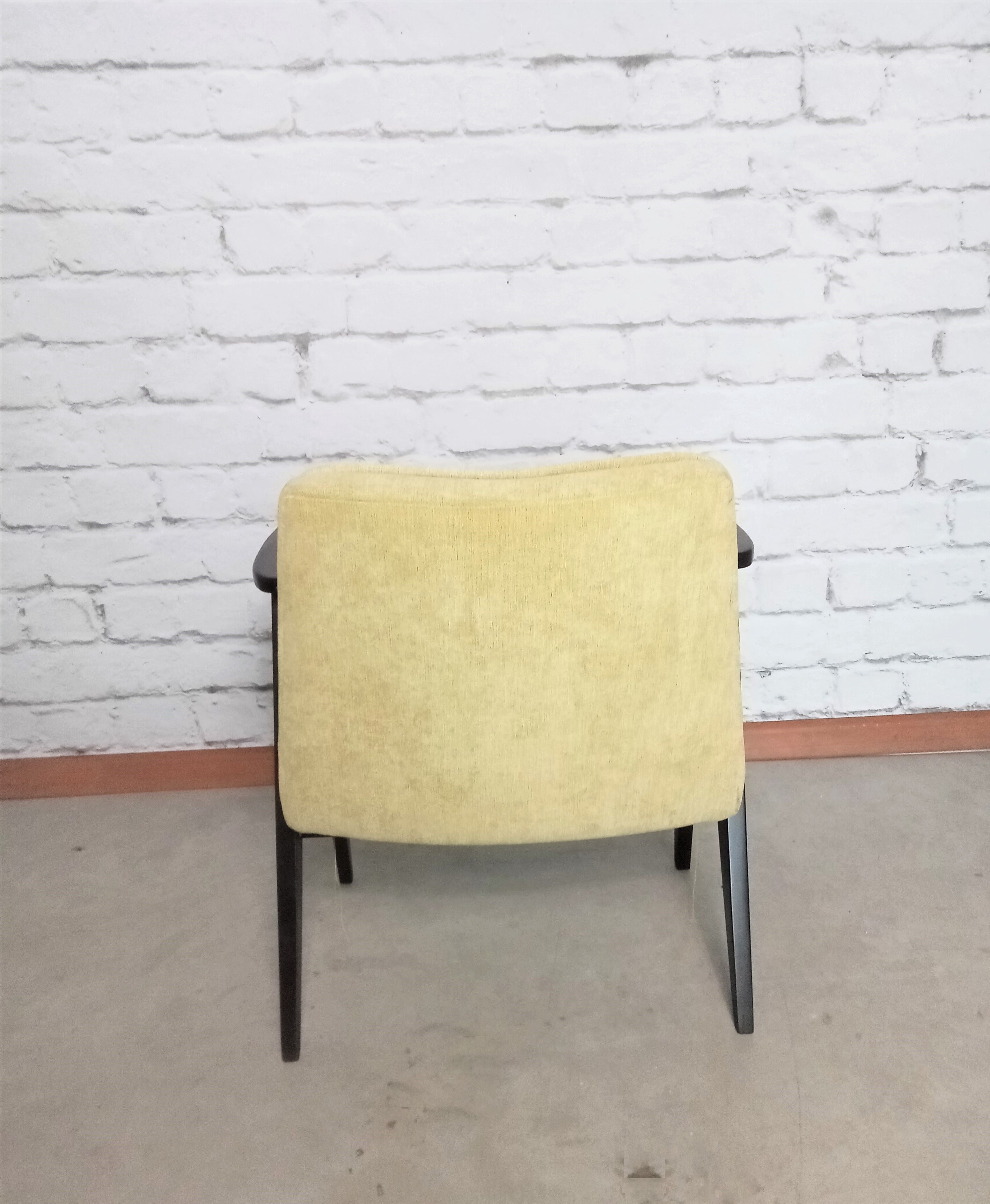 Vintage armchairs by Jozef Chierowski 1960's