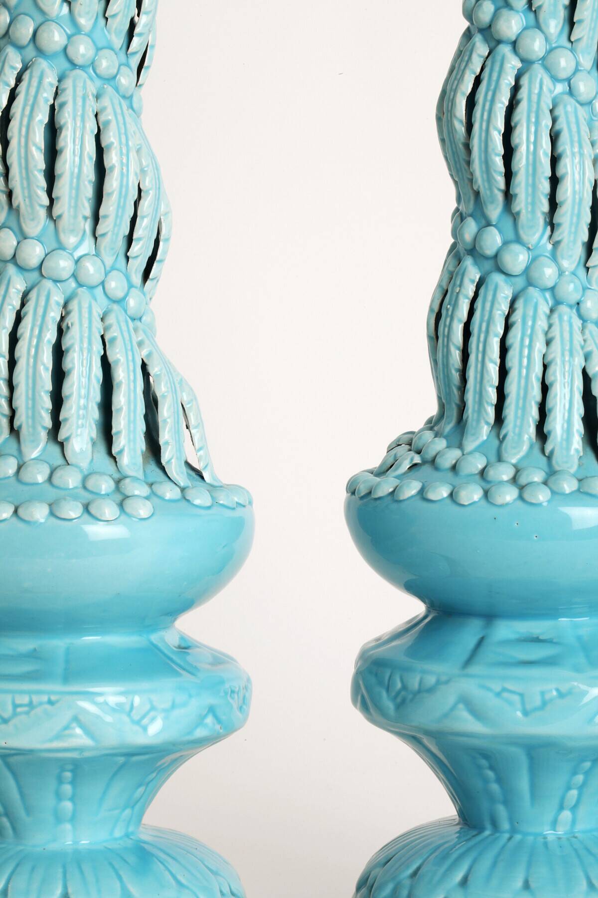 Paire de lampes de Manises