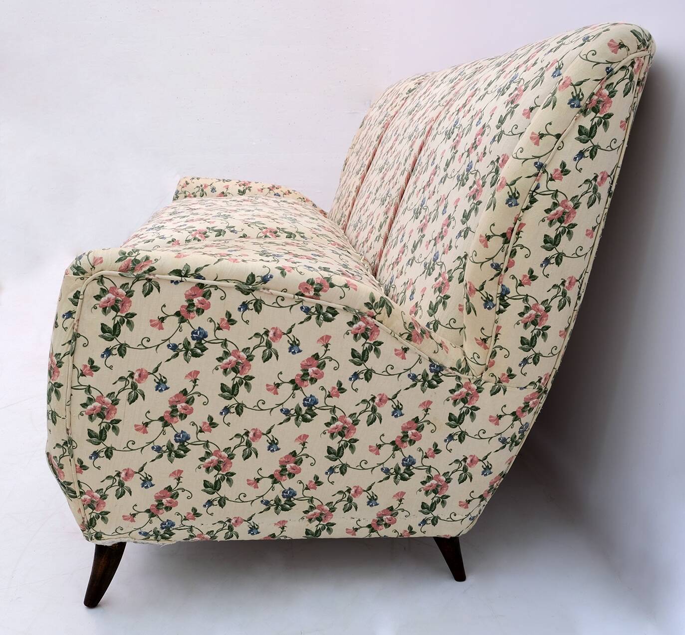 Gio Ponti N. 512 Mid-Century Modern Italian Sofa for ISA, 1950s