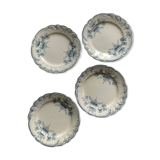 4 assiettes St Amand Régence
