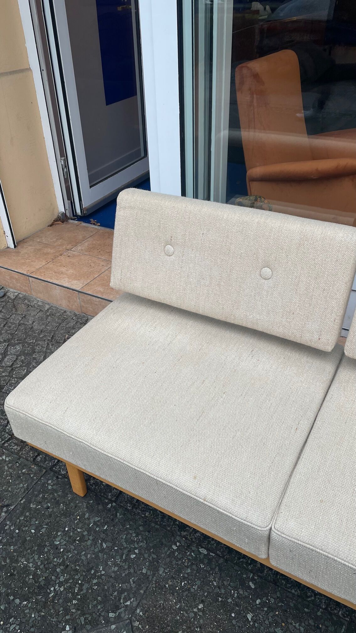 Daybed 2-seater 60s Scandinavian style