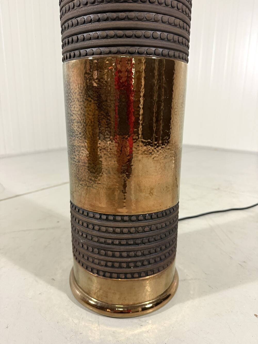 Bitossi large ceramic table lamp for Bergboms, Sweden 1960’s