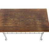 “Stringbord” side table in oak, Sweden, 1950