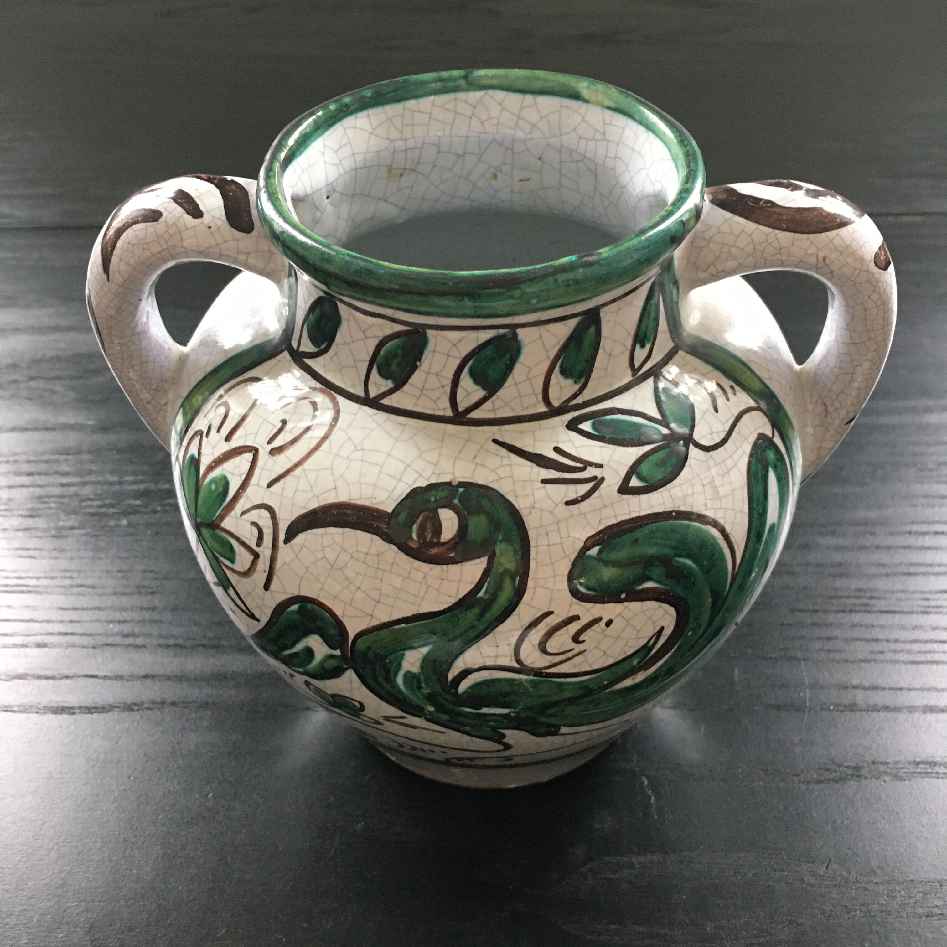 Vase signed Domingo Punter