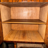 Art Deco Bar Cabinet – asymmetrical form – Poland, 1930s