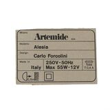 Extendable chandelier Alesia by Carlo Forcolini for Artemide, 1980s