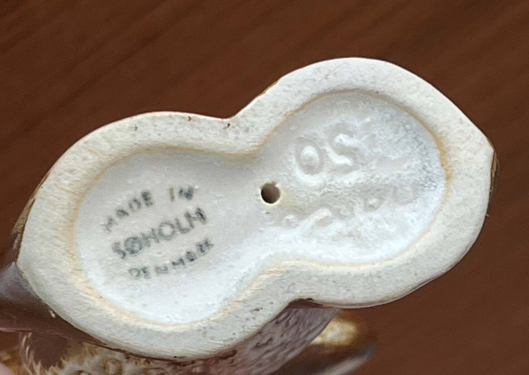 Decorative fish holder in studio pottery by Haico Nitzsche for Søholm, 1960s.