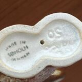 Decorative fish holder in studio pottery by Haico Nitzsche for Søholm, 1960s.