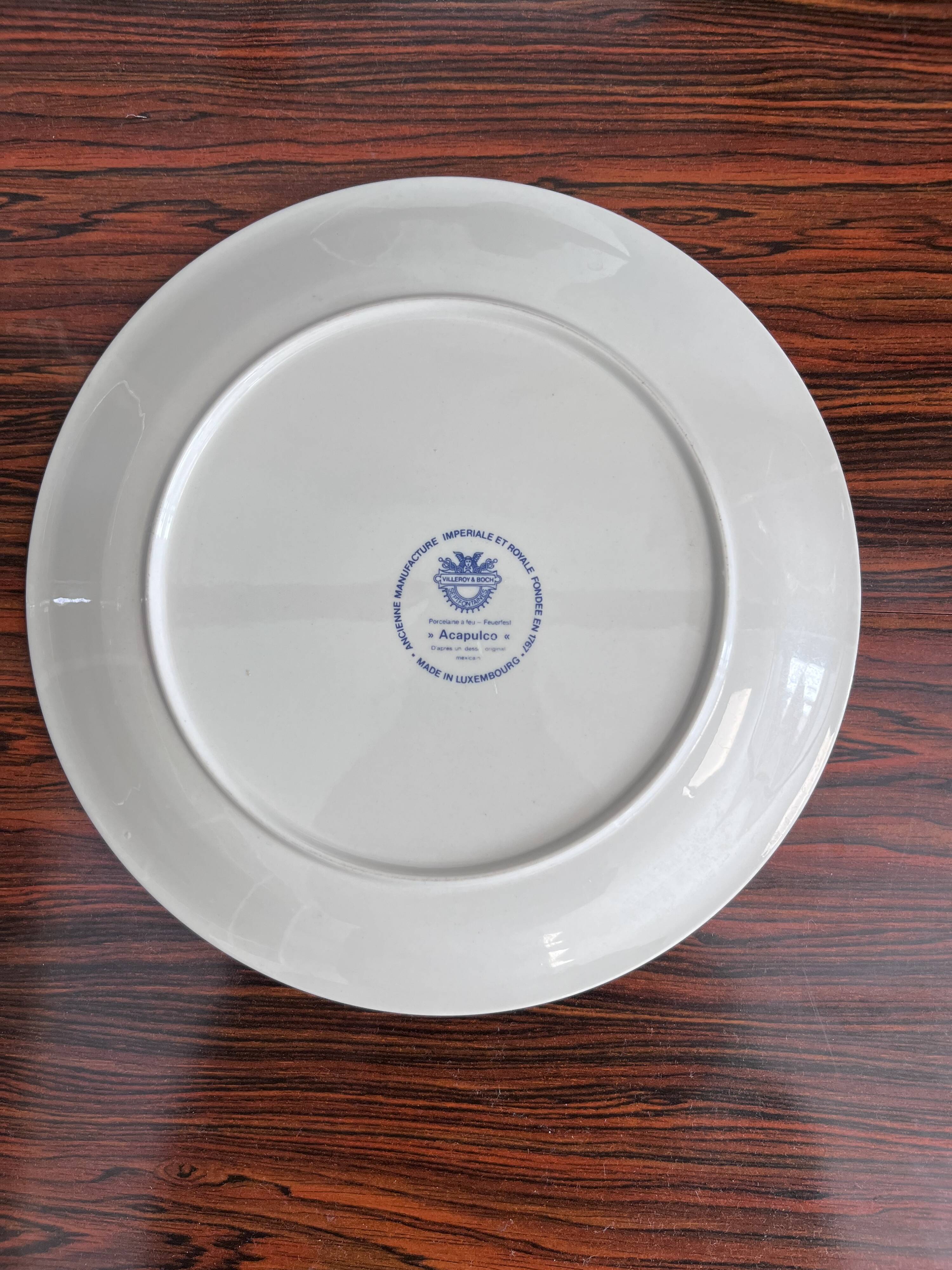 Plate Villeroy & Boch Acapulco