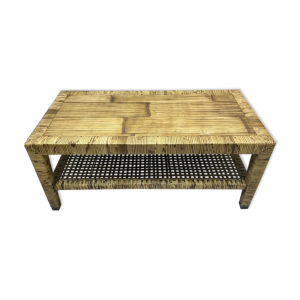 table basse en rotin