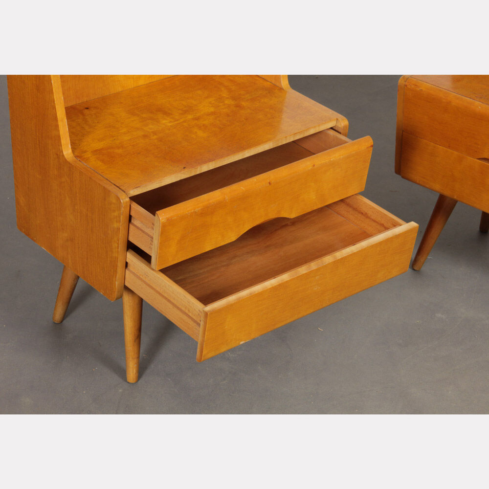 Pair of vintage bedside tables dating from the 1960s