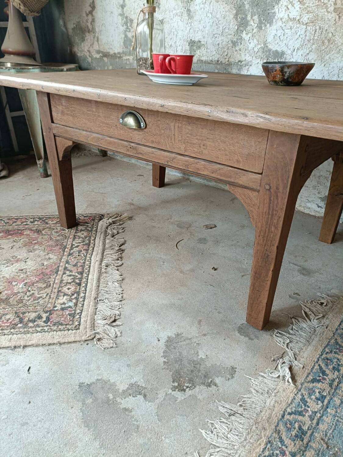 Table basse de ferme