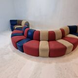 Huge "Mississippi" Lounge Sofa by  Groupe Artifort, 1970's