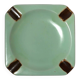 Harald Östergren Art Deco Mint-Green Ceramic Ashtray, For Upsala-Ekeby
