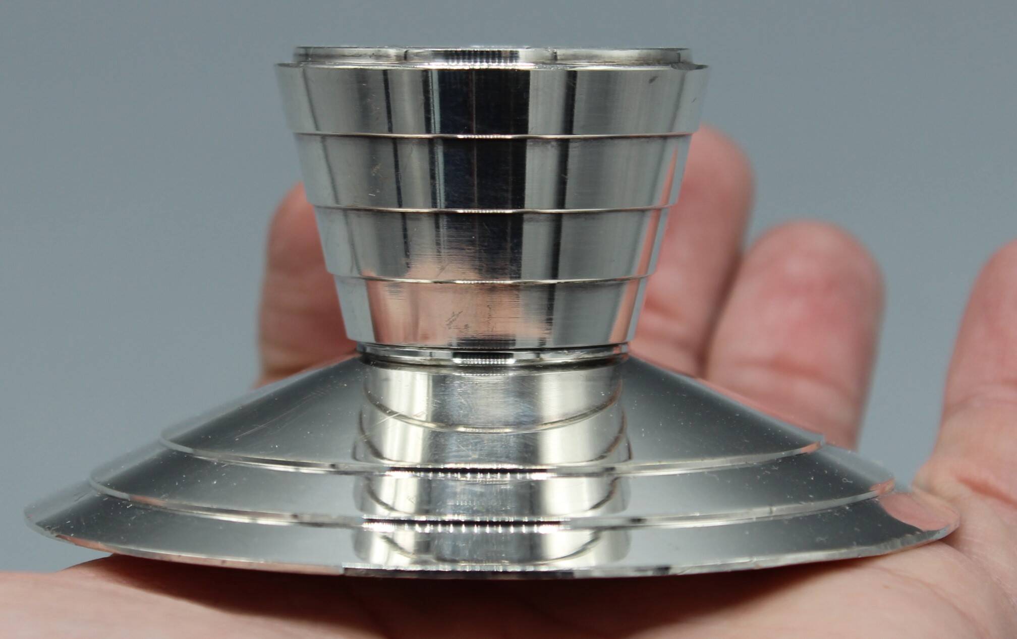 Beautiful silver-plated candle holder - Maison Christofle