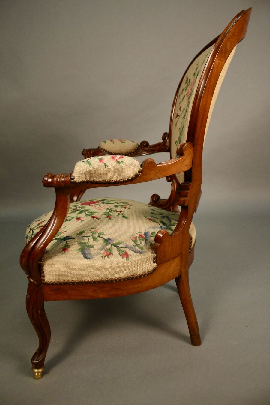 Pair Of Tapestry Chairs at The Small Point 19th
