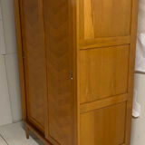 Vintage wardrobe with compass feet