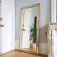 Large mirror with glazing beads