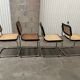 Serie of 4 Cesca B32 chairs by Marcel Breuer