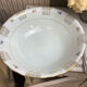 Round hollow dish made in France Limoges Porcelain