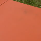 Formica table orange