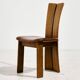 CJ Rosengaarden oak dining set, Set of 7