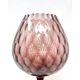 Vase en verre Empoli mauve