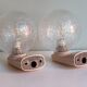Set of 2 wall lamps, Germany of the 1970s.