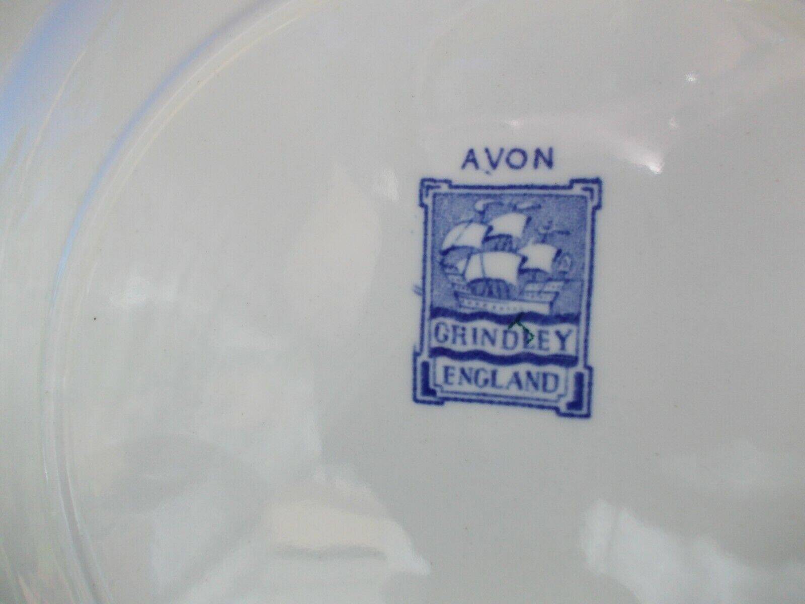 Grindley England Avon 6 dinner plates