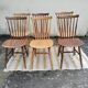 Set 6 chaises bistrot/western Baumann Tacoma en 2 teintes