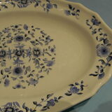 Oval earthenware dish of saint Amand