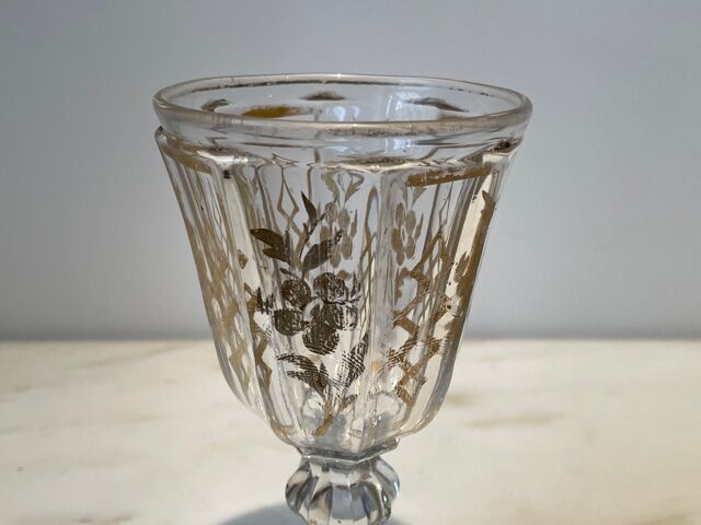 1 glass old Portieux NINETEENTH century