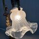 Art nouveau table lamp – flower